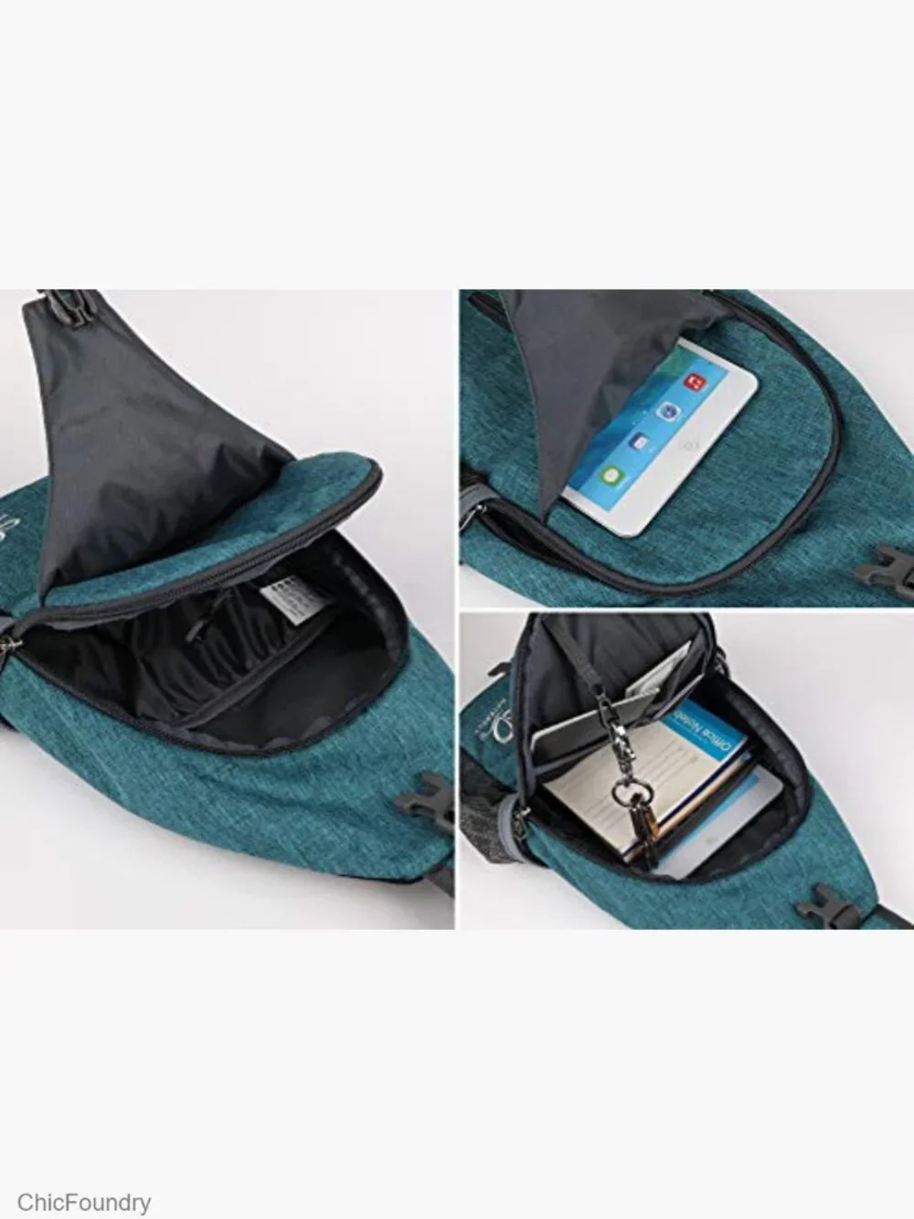 Crossbody Sling Backpack Travel Daypack Hiking Chest Bag